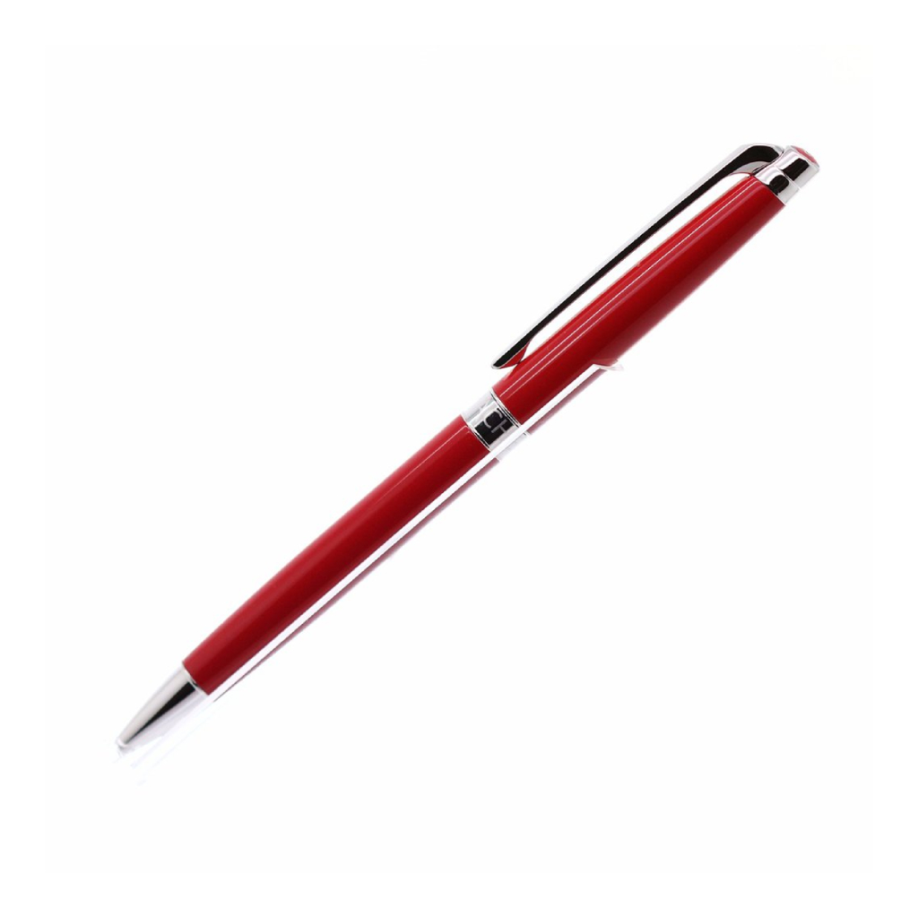 CARAN D’ACHE, Léman Slim Scarlet Red Ballpoin Pen, SKU: 4781.770 | watchphilosophy.co.uk