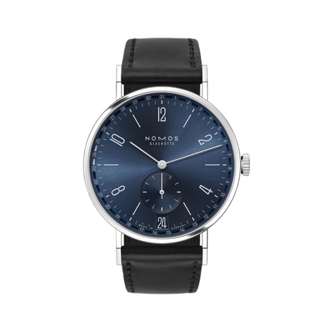 Men's watch / unisex NOMOS GLASHÜTTE, Tangente 2Date Blue / 37.50mm, SKU: 136.SB | watchphilosophy.co.uk
