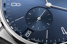 Men's watch / unisex NOMOS GLASHÜTTE, Tangente 2Date Blue / 37.50mm, SKU: 136.SB | watchphilosophy.co.uk