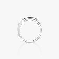 Women Jewellery / Unisex  MESSIKA, Move Noa Ciselé White Gold Diamond Ring, SKU: 14482-WG | watchphilosophy.co.uk