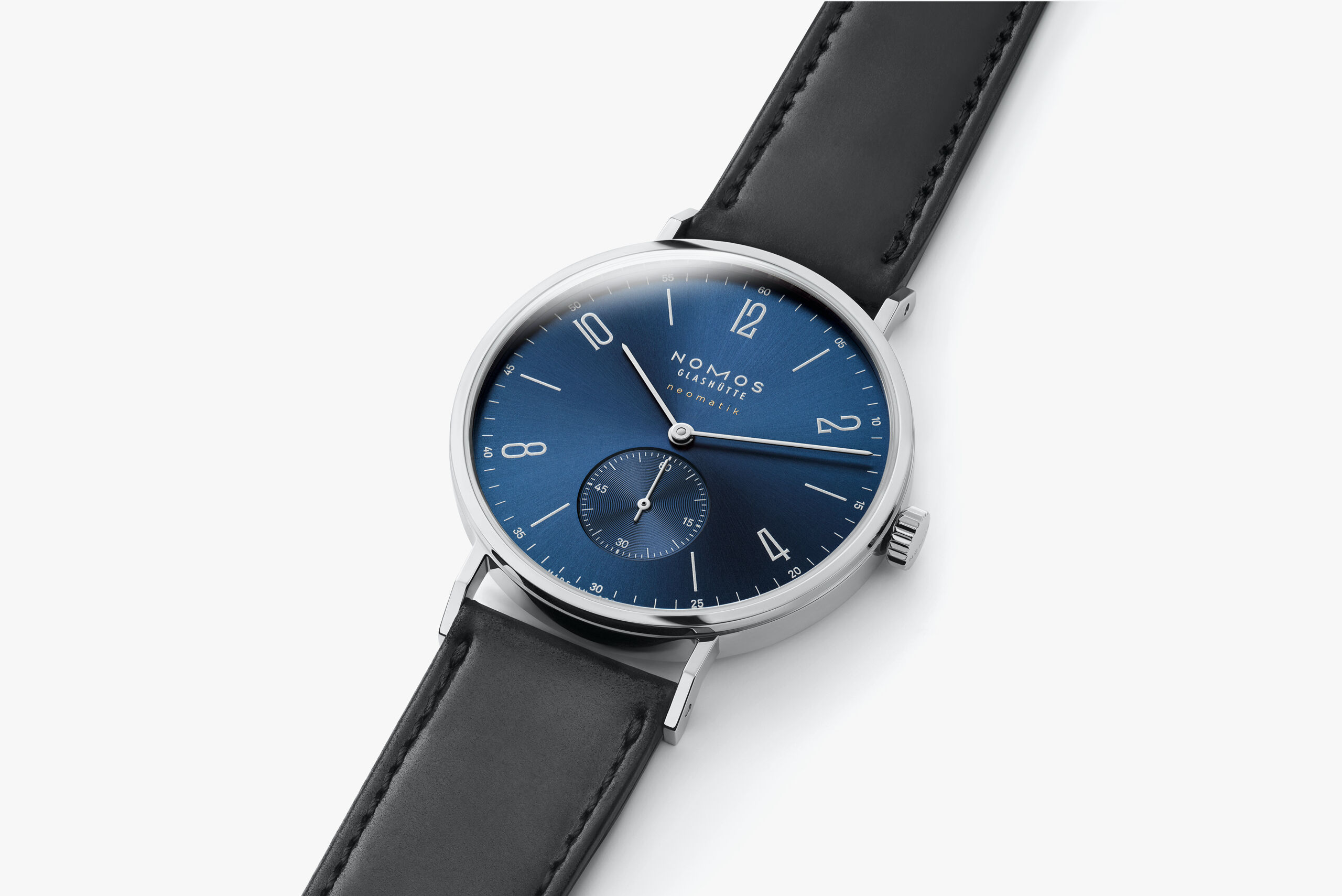 Men's watch / unisex NOMOS GLASHÜTTE, Tangente Neomatik 39 Blue Gold / 38.50mm, SKU: 145 | watchphilosophy.co.uk