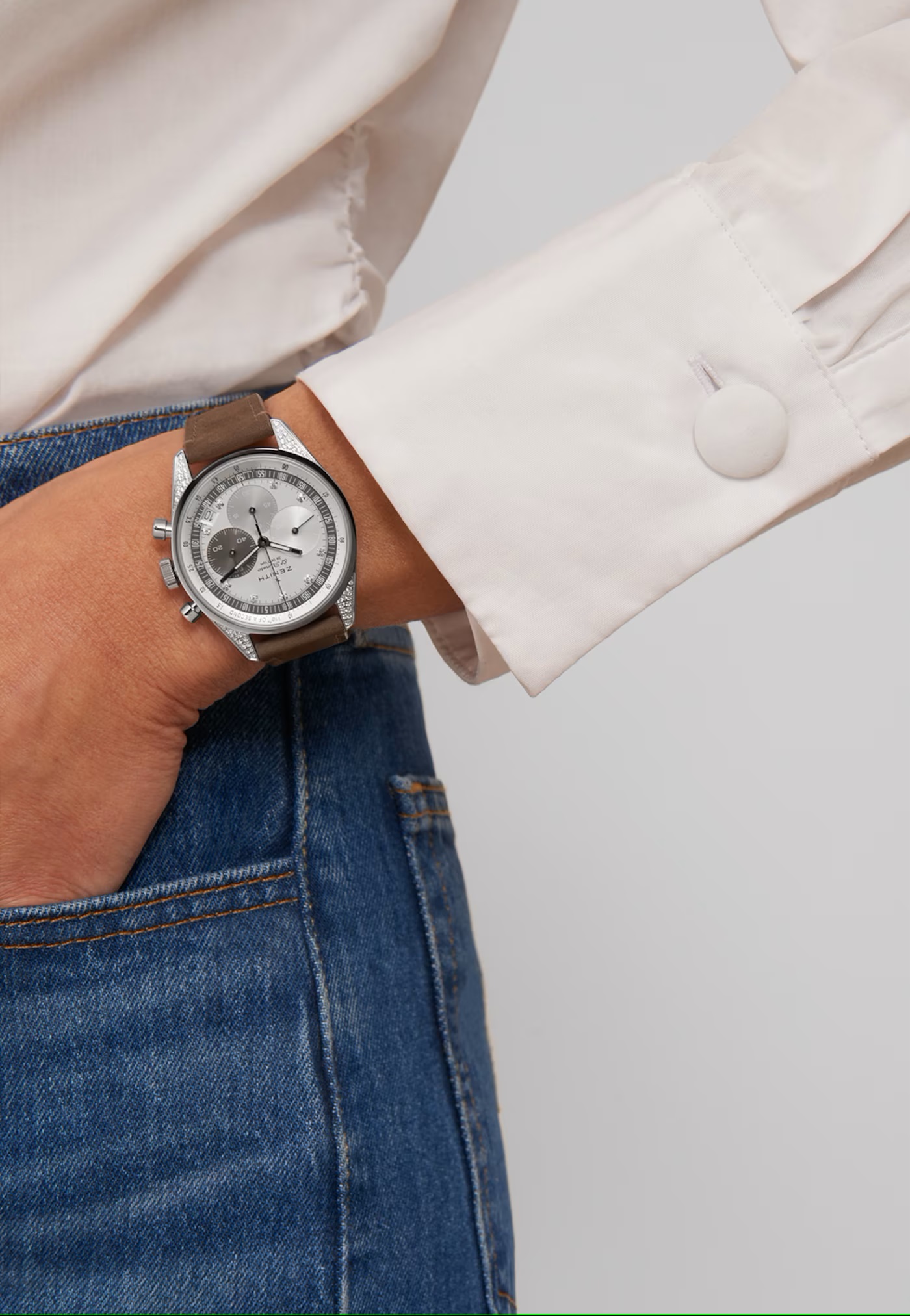 Ladies' watch ZENITH, Chronomaster Original / 38mm, SKU: 16.3200.3600/03.C906 | watchphilosophy.co.uk