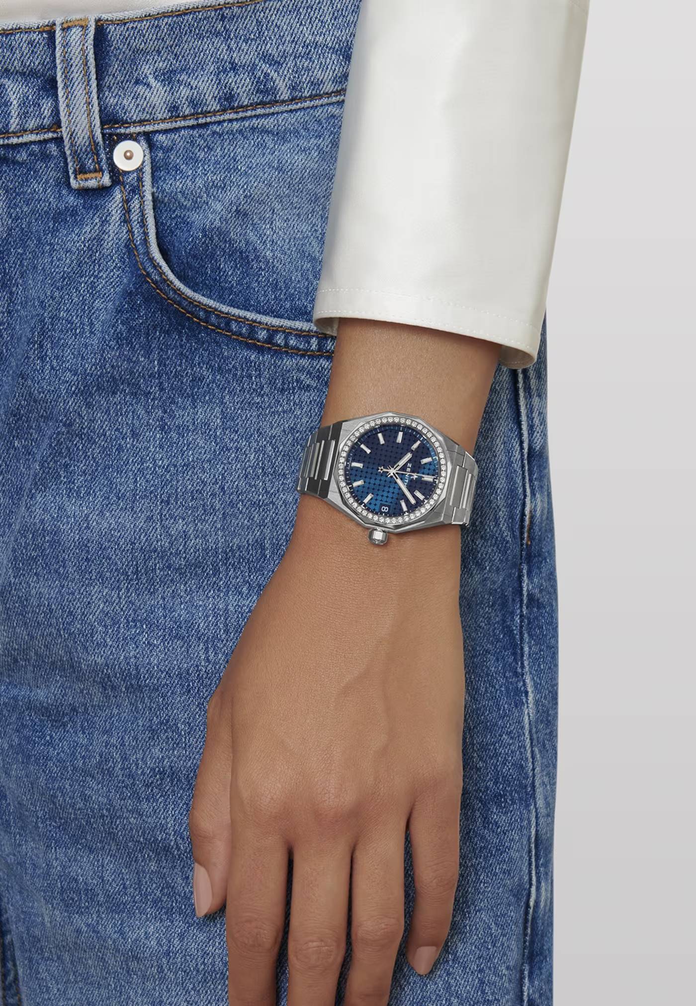 Ladies' watch ZENITH, Defy Skyline / 36mm, SKU: 16.9400.670/51.I001 | watchphilosophy.co.uk