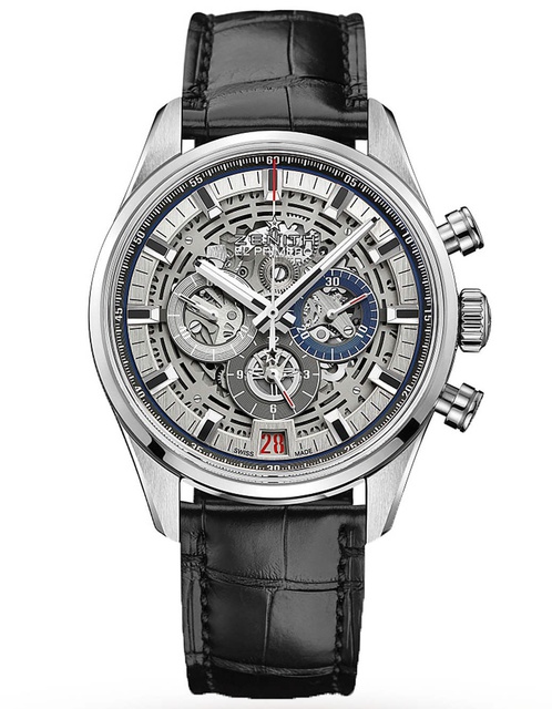 Men's watch / unisex ZENITH, Chronomaster El Primero Full Open / 42mm, SKU: 03.2081.400/78.C813 | watchphilosophy.co.uk