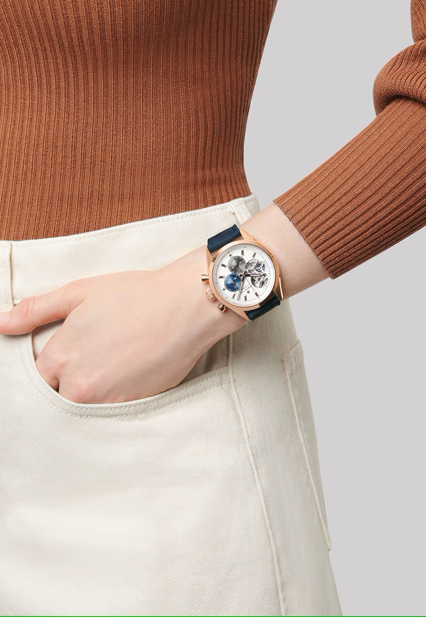 Ladies' watch ZENITH, Chronomaster Open / 39.5mm, SKU: 18.3300.3604/69.C922 | watchphilosophy.co.uk