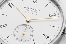 Ladies' watch NOMOS GLASHÜTTE, Tangente Neomatik Doré / 35mm, SKU: 192 | watchphilosophy.co.uk