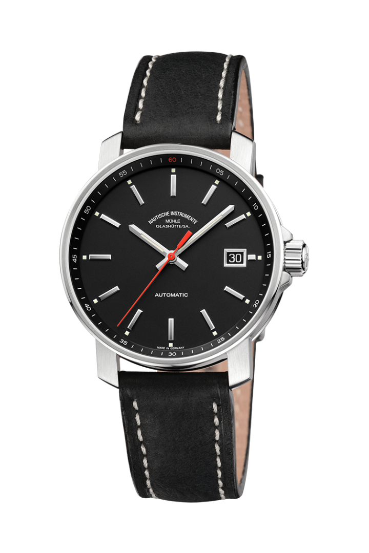Men's watch / unisex MÜHLE-GLASHÜTTE, 29ER / 36.6 mm, SKU: M1-25-23-LB | watchphilosophy.co.uk