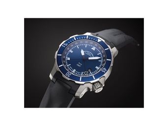 Men's watch / unisex MÜHLE-GLASHÜTTE, S.A.R. Seebataillon GMT / 45mm, SKU: M1-28-62-KB | watchphilosophy.co.uk