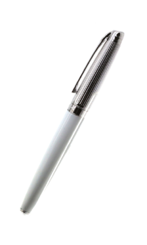 CARAN D’ACHE, Léman Bicolor White Roller Pen, SKU: 4779.001 | watchphilosophy.co.uk