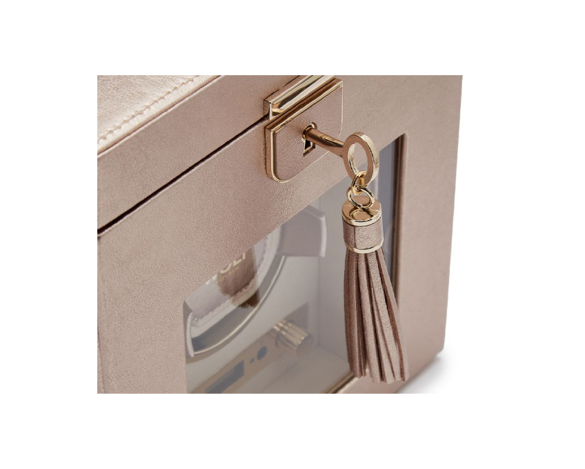 WOLF 1834, Palermo Single Watch Winder With Jewellery Storage, SKU: 213716 | watchphilosophy.co.uk