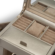 WOLF 1834, Palermo Single Watch Winder With Jewellery Storage, SKU: 213778 | watchphilosophy.co.uk