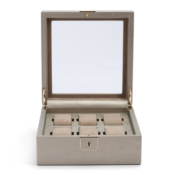 WOLF 1834, Palermo 6pc Watch Box, SKU: 213878 | watchphilosophy.co.uk