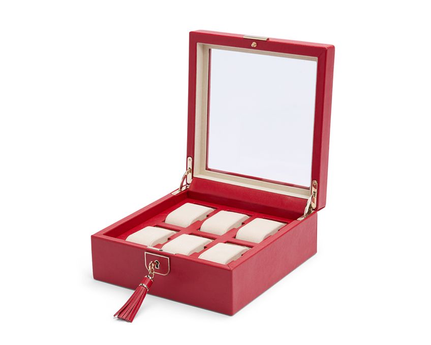 WOLF 1834, Palermo 6pc Watch Box, SKU: 213872 | watchphilosophy.co.uk