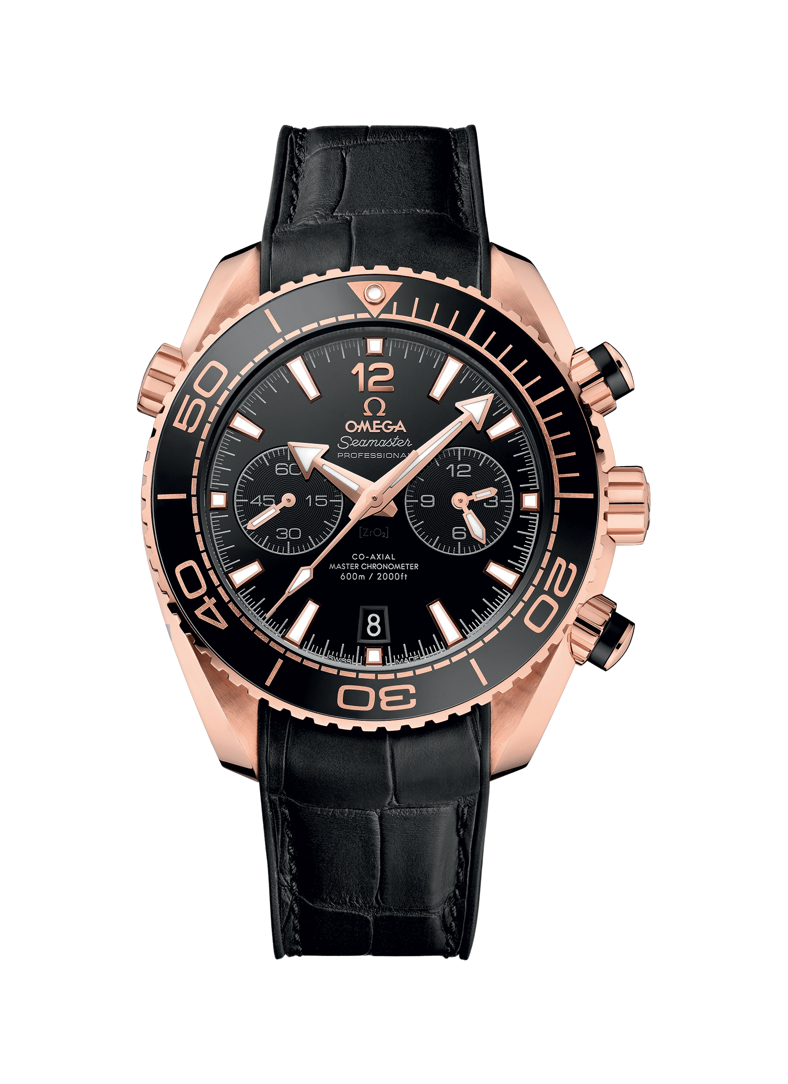 Men's watch / unisex  OMEGA, Seamaster Planet Ocean Chronograph 600M / 45.5mm, SKU: 215.63.46.51.01.001 | watchphilosophy.co.uk