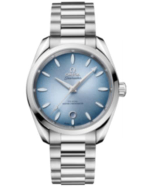 Men's watch / unisex OMEGA, Seamaster Aqua Terra 150m Co Axial Master Chronometer / 38mm, SKU: 220.10.38.20.03.004 | watchphilosophy.co.uk