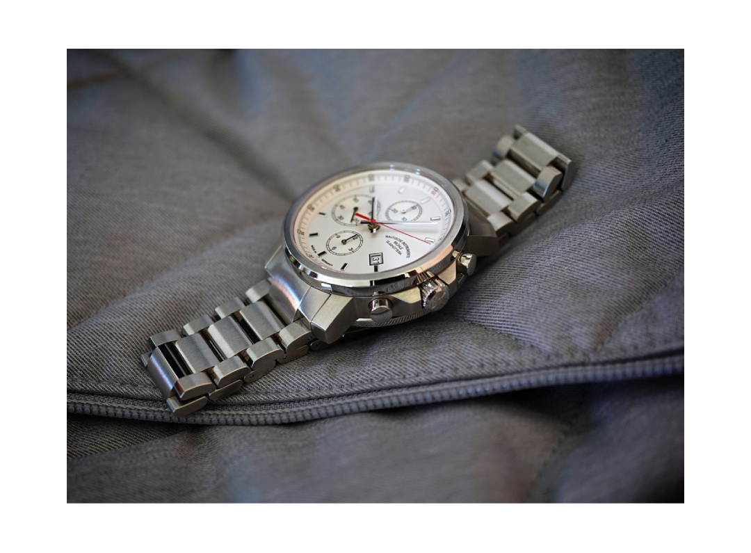 Men's watch / unisex MÜHLE-GLASHÜTTE, 29ER Chronograph / 42.4 mm, SKU: M1-25-41-MB | watchphilosophy.co.uk