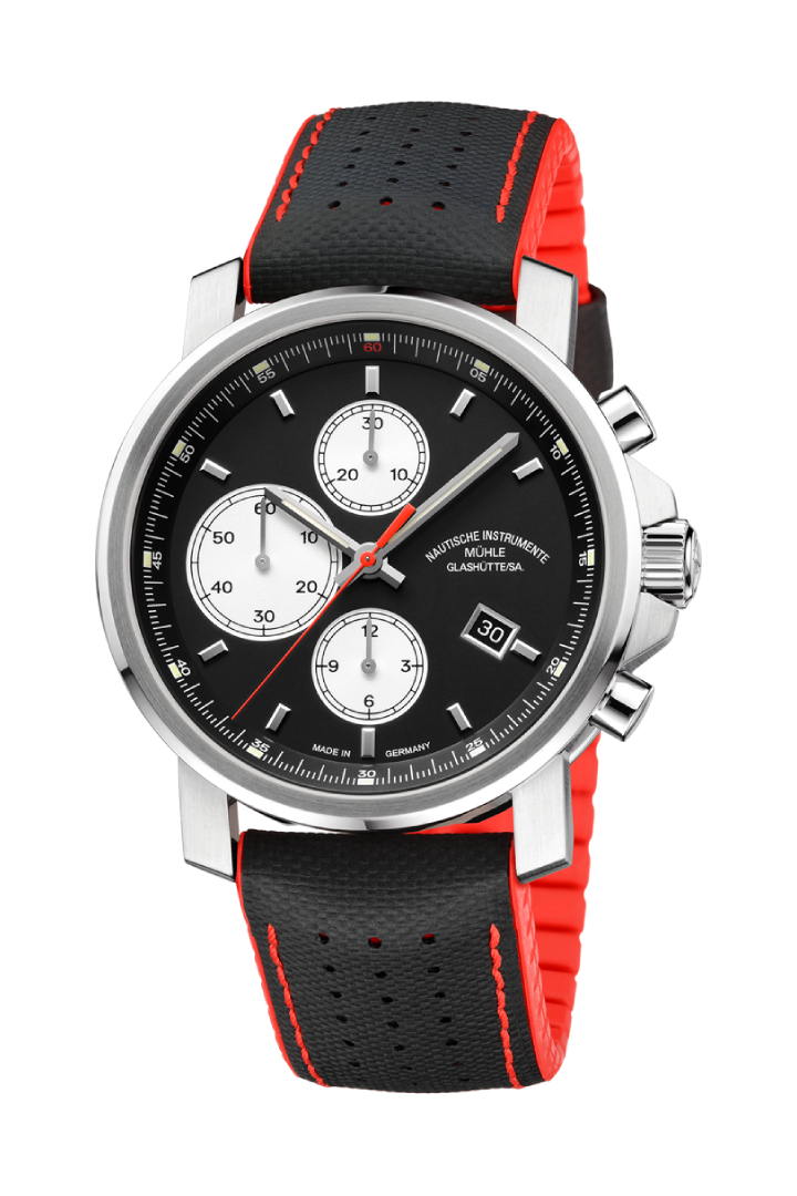Men's watch / unisex  MÜHLE-GLASHÜTTE, 29ER Chronograph / 42.4 mm, SKU: M1-25-43-LK | watchphilosophy.co.uk