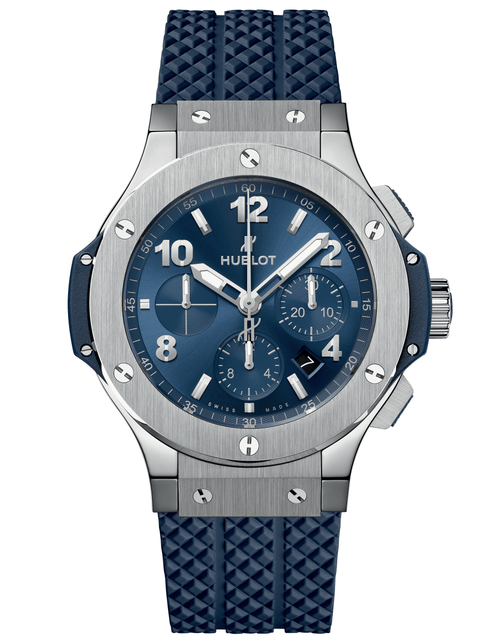 Men's watch / unisex HUBLOT, Big Bang Original Steel Blue / 44mm, SKU: 301.SX.710.RX | watchphilosophy.co.uk
