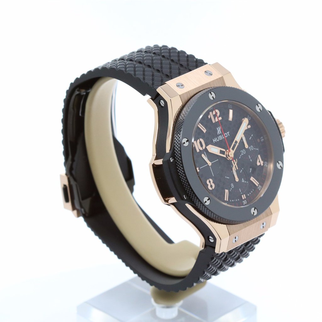 Men's watch / unisex HUBLOT, Big Bang Original Gold Ceramic / 44mm, SKU: 301.PB.131.RX | watchphilosophy.co.uk