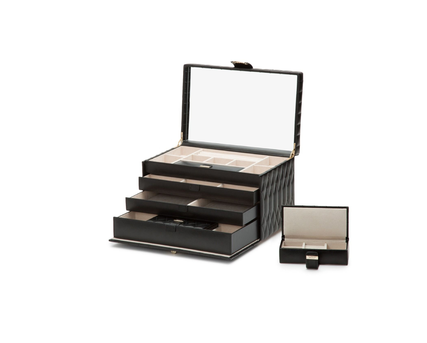 WOLF 1834, Caroline Large Jewelry Case, SKU: 329671 | watchphilosophy.co.uk