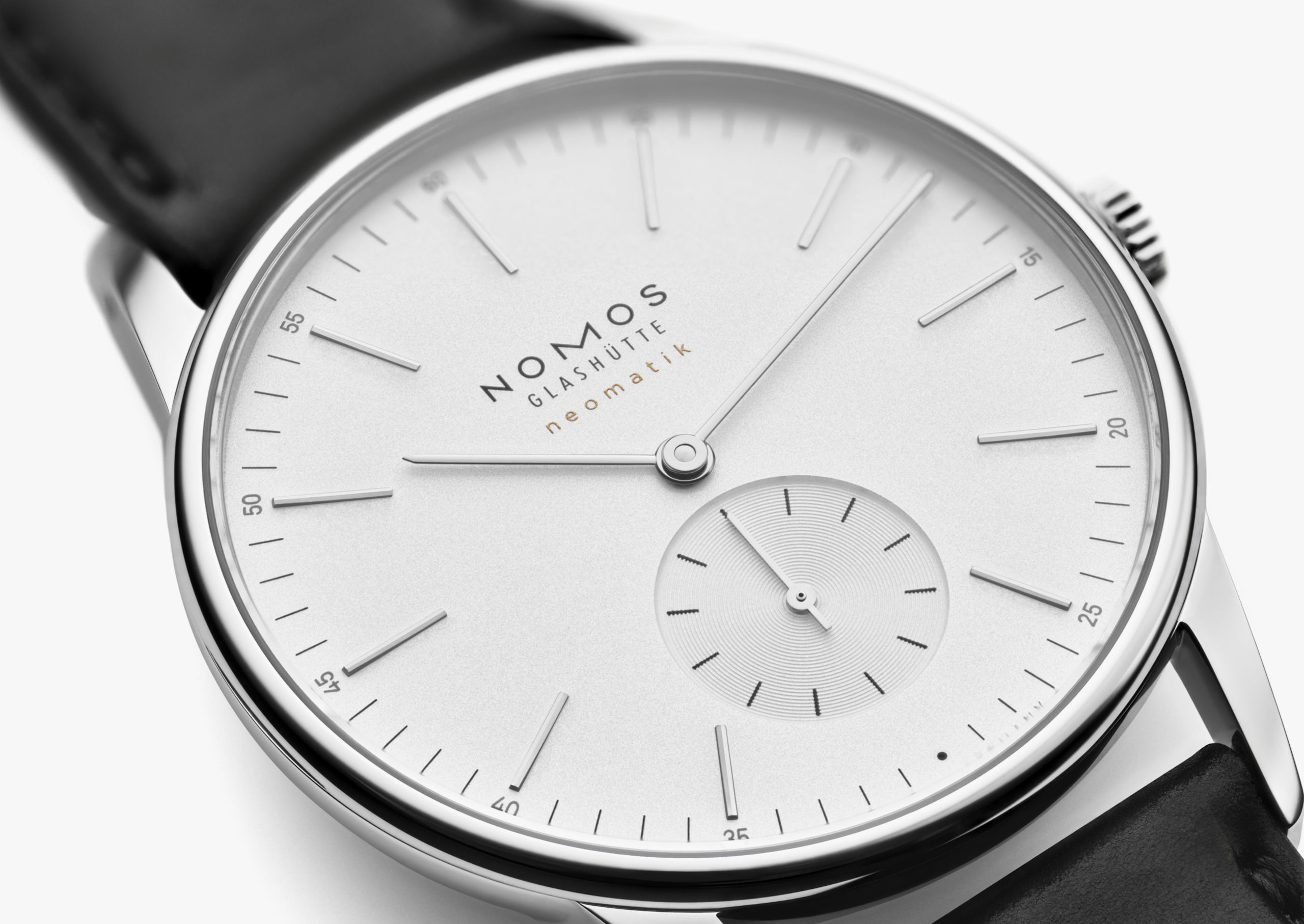 Men's watch / unisex NOMOS GLASHÜTTE, Orion Neomatik 39 White / 38.50mm, SKU: 341 | watchphilosophy.co.uk