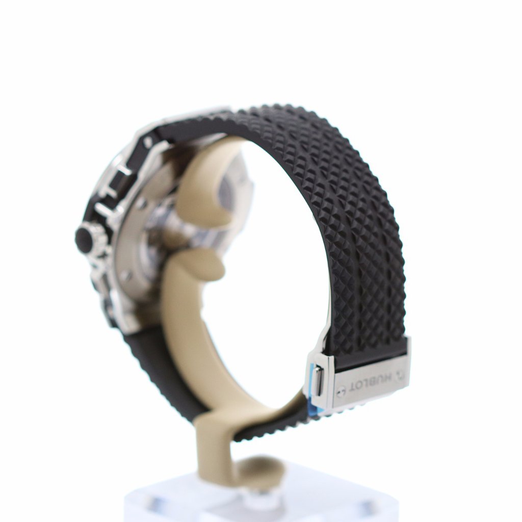 Men's watch / unisex HUBLOT, Big Bang Steel Diamonds / 41mm, SKU: 341.SX.130.RX.114 | watchphilosophy.co.uk
