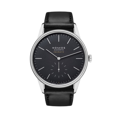 Men's watch / unisex NOMOS GLASHÜTTE, Orion Neomatik 39 Black / 38.50mm, SKU: 346 | watchphilosophy.co.uk