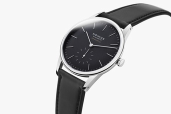 Men's watch / unisex NOMOS GLASHÜTTE, Orion Neomatik 39 Black / 38.50mm, SKU: 346 | watchphilosophy.co.uk