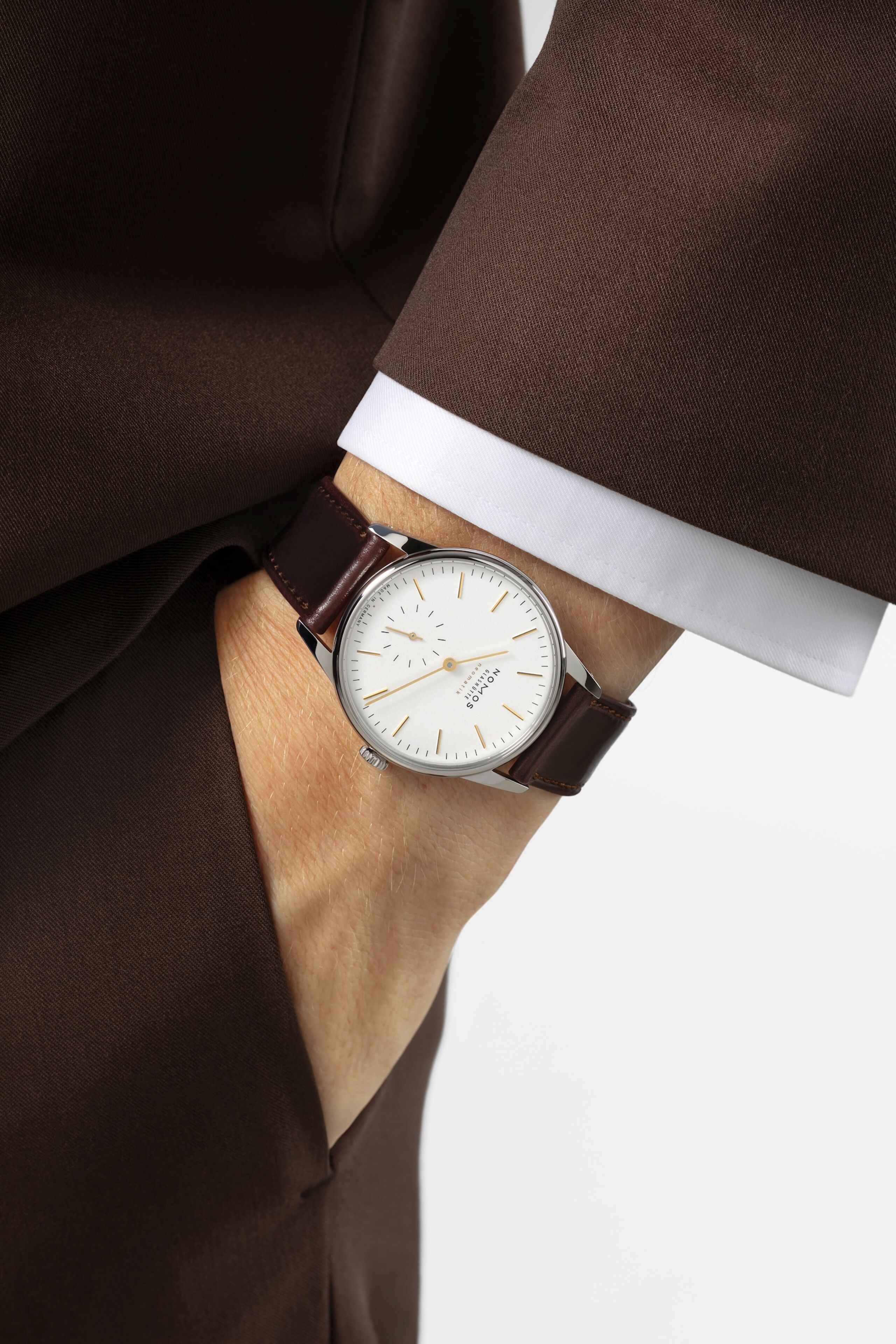 Ladies' watch NOMOS GLASHÜTTE, Orion Neomatik Doré / 36.40mm, SKU: 397 | watchphilosophy.co.uk