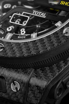 Men's watch / unisex HUBLOT, Big Bang Unico Golf Black Carbon / 45mm, SKU: 416.YT.1120.VR | watchphilosophy.co.uk
