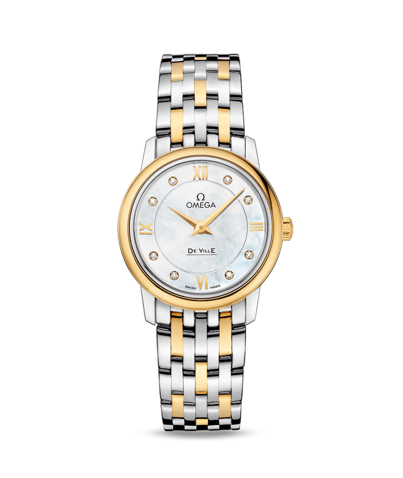 Ladies' watch  OMEGA, De Ville Prestige Quartz / 27.4mm, SKU: 424.20.27.60.55.001 | watchphilosophy.co.uk