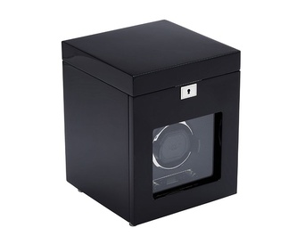 WOLF 1834, Savoy Single Watch Winder With Storage, SKU: 454570 | watchphilosophy.co.uk