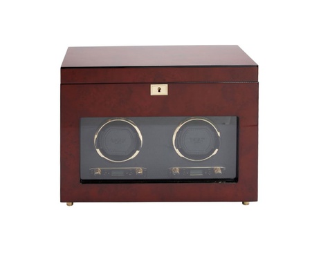 WOLF 1834, Savoy Double Watch Winder With Storage, SKU: 454610 | watchphilosophy.co.uk