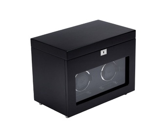 WOLF 1834, Savoy Double Watch Winder With Storage, SKU: 454670 | watchphilosophy.co.uk