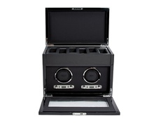  WOLF 1834, Savoy Double Watch Winder With Storage, SKU: 454670 | watchphilosophy.co.uk