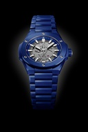 Men's watch / unisex HUBLOT, Big Bang Integrated Time Only Blue Indigo Ceramic / 40mm, SKU: 456.EX.5129.EX | watchphilosophy.co.uk