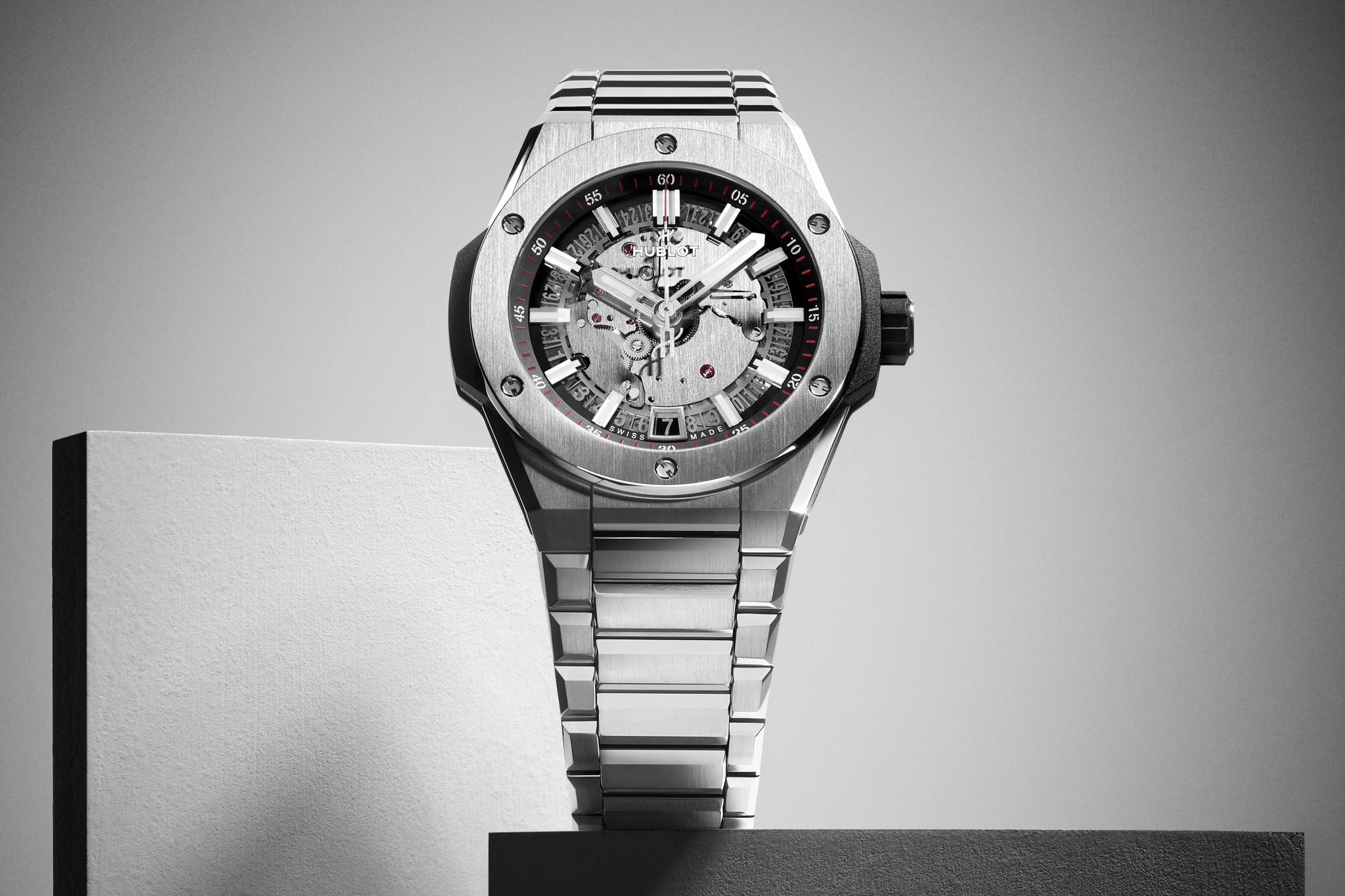 Men's watch / unisex HUBLOT, Big Bang Integrated Time Only Titanium / 40mm, SKU: 456.NX.0170.NX | watchphilosophy.co.uk