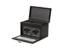 WOLF 1834, Viceroy Double Watch Winder With Storage, SKU: 456202 | watchphilosophy.co.uk
