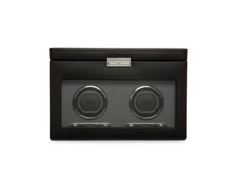 WOLF 1834, Viceroy Double Watch Winder With Storage, SKU: 456202 | watchphilosophy.co.uk