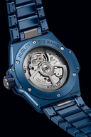 Men's watch / unisex HUBLOT, Big Bang Integrated Time Only Blue Magic / 38mm, SKU: 457.EX.7170.EX | watchphilosophy.co.uk