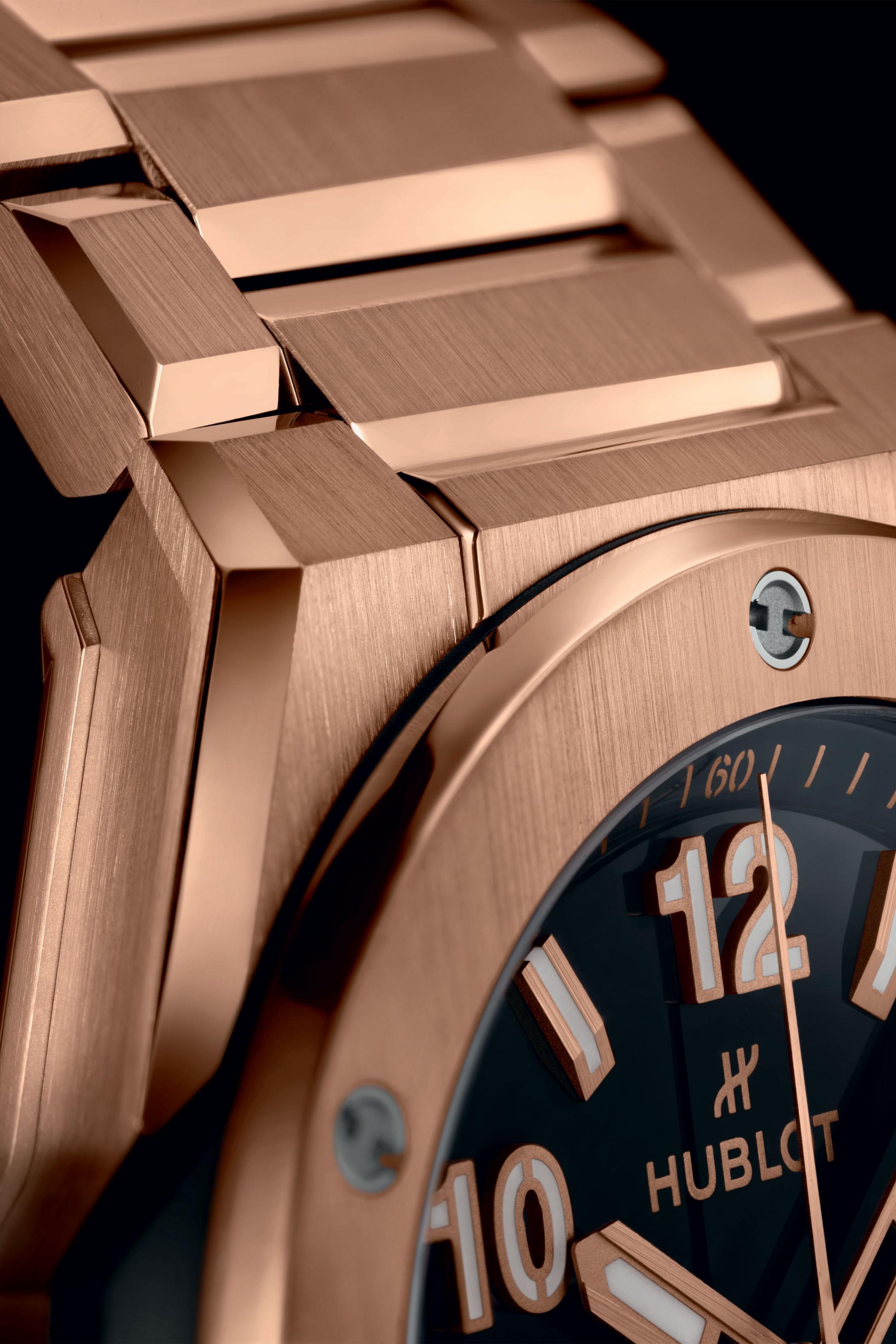 Men's watch / unisex HUBLOT, Big Bang Integrated Time Only King Gold / 38mm, SKU: 457.OX.1280.OX | watchphilosophy.co.uk