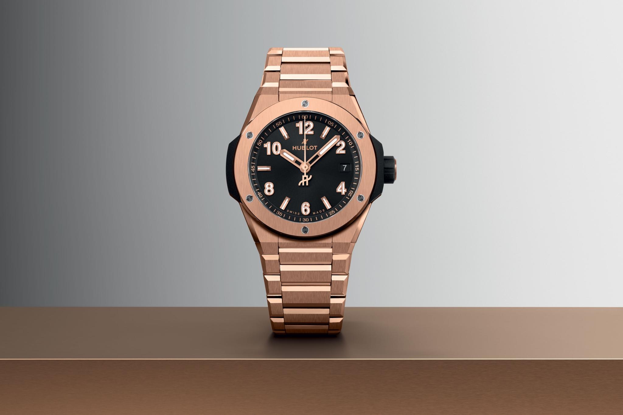 Men's watch / unisex HUBLOT, Big Bang Integrated Time Only King Gold / 38mm, SKU: 457.OX.1280.OX | watchphilosophy.co.uk