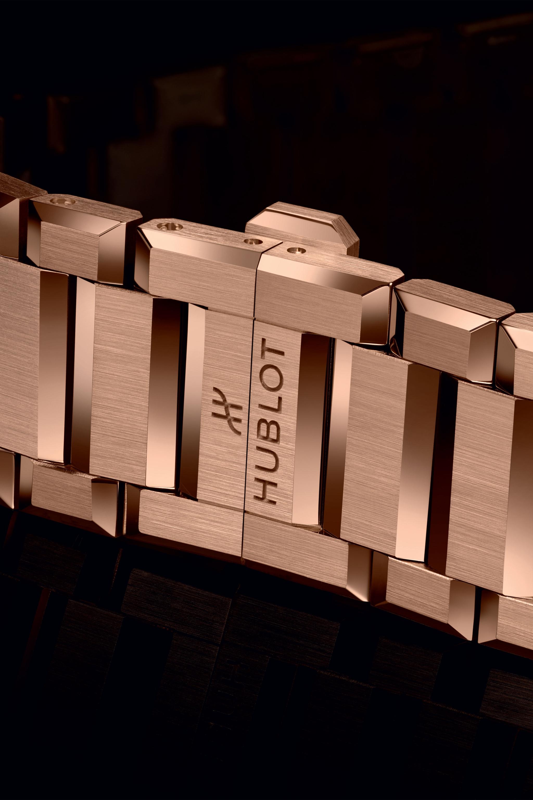 Men's watch / unisex HUBLOT, Big Bang Integrated Time Only King Gold / 38mm, SKU: 457.OX.1280.OX | watchphilosophy.co.uk