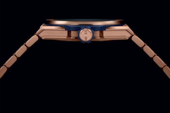Men's watch / unisex HUBLOT, Big Bang Integrated Time Only King Gold Blue / 38mm, SKU: 457.OX.7180.OX | watchphilosophy.co.uk