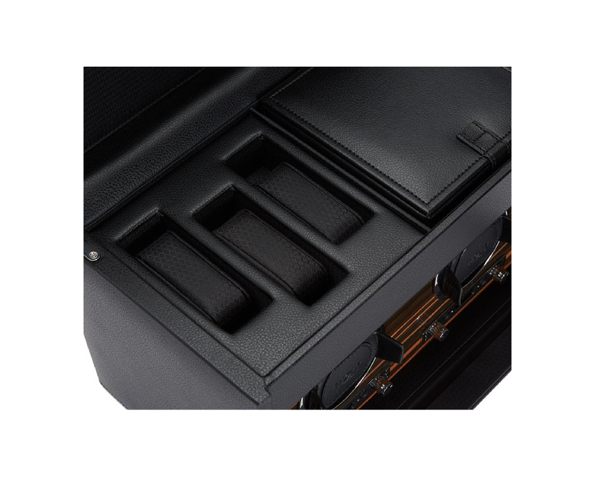 WOLF 1834, Roadster Double Watch Winder With Storage, SKU: 457256 | watchphilosophy.co.uk