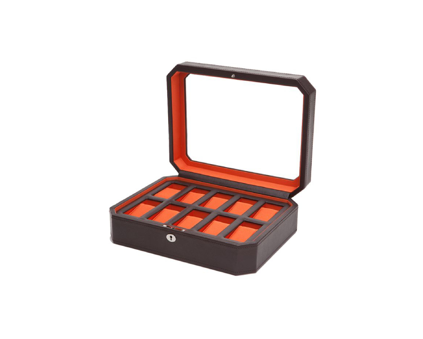 WOLF 1834, Windsor 10pc Watch Box, SKU: 458406 | watchphilosophy.co.uk