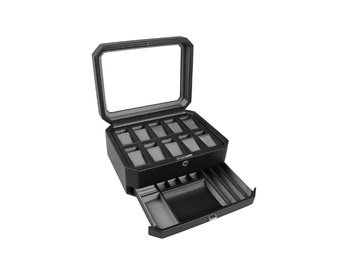 WOLF 1834, Windsor 10pc Watch Box With Drawer, SKU: 4586029 | watchphilosophy.co.uk