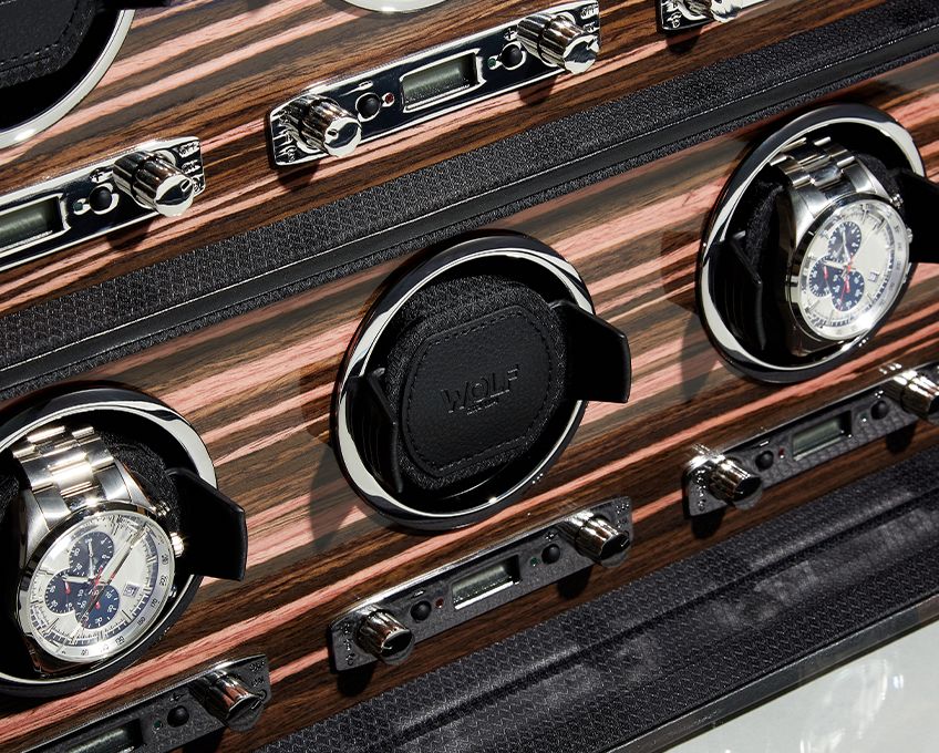WOLF 1834, Roadster 6pc Watch Winder, SKU: 459256 | watchphilosophy.co.uk