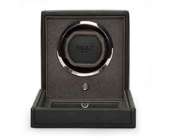WOLF 1834, Cub Single Watch Winder With Cover, SKU: 461103 | watchphilosophy.co.uk