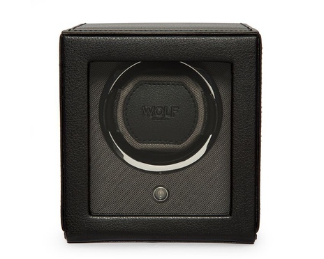 WOLF 1834, Cub Single Watch Winder With Cover, SKU: 461103 | watchphilosophy.co.uk